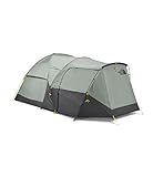 The North Face Wawona 6 Six-Person Camping Tent – (No Flame-Retardant Coating), Agave Green/Asphalt Grey, One Size